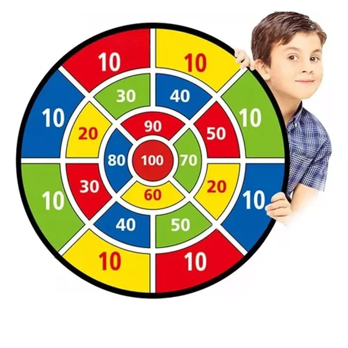 GENERICO - Tiro Al Blanco Infantil Tablero De Dardos 66x66cm Juguetes