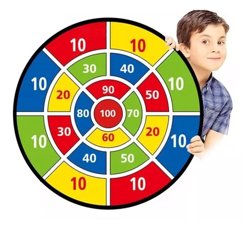 GENERICO - Tiro Al Blanco Infantil Tablero De Dardos 66x66cm Juguetes