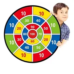 GENERICO - Tiro Al Blanco Infantil Tablero De Dardos 66x66cm Juguetes