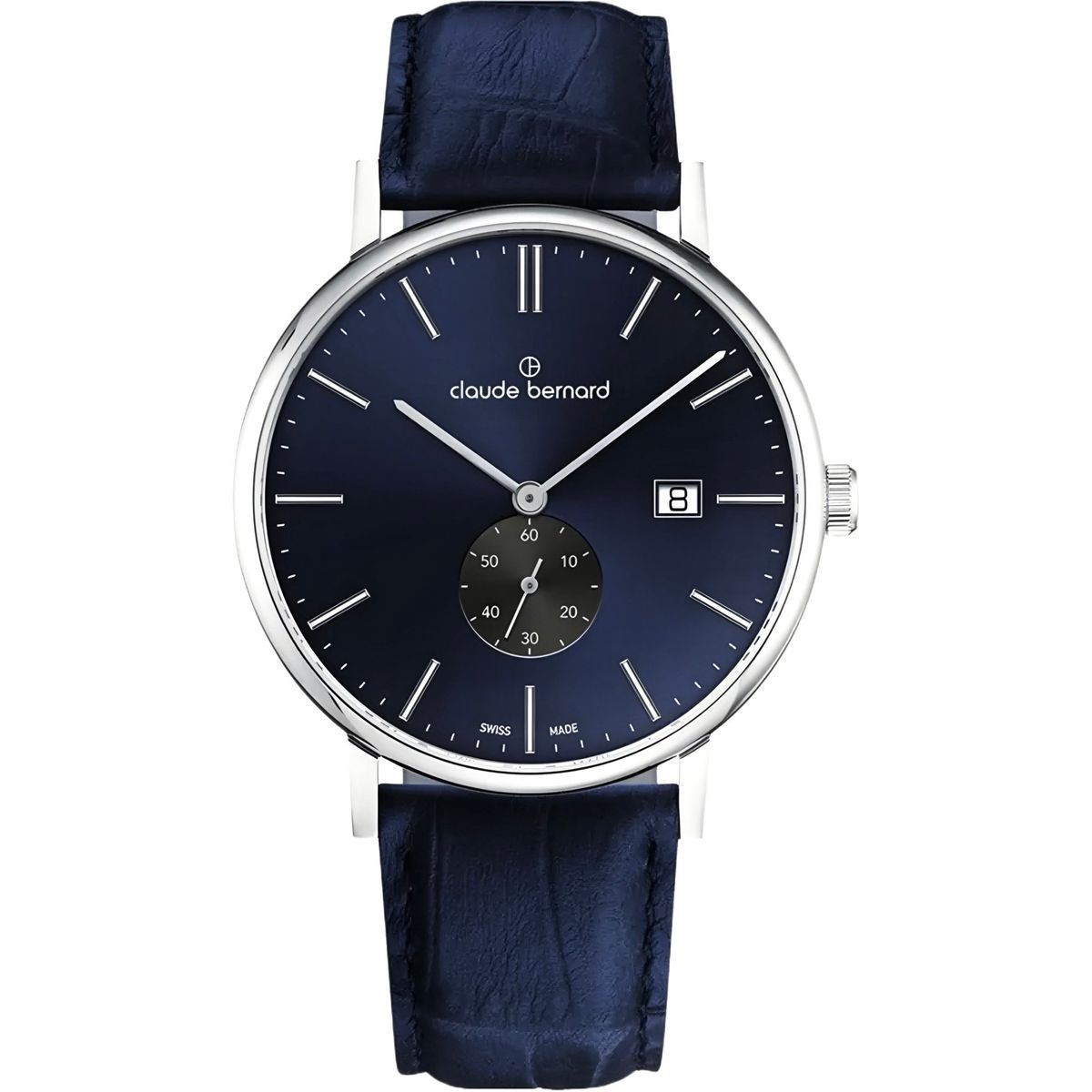 CLAUDE BERNARD - Reloj Claude Bernard Classic Plano Hombre Azul