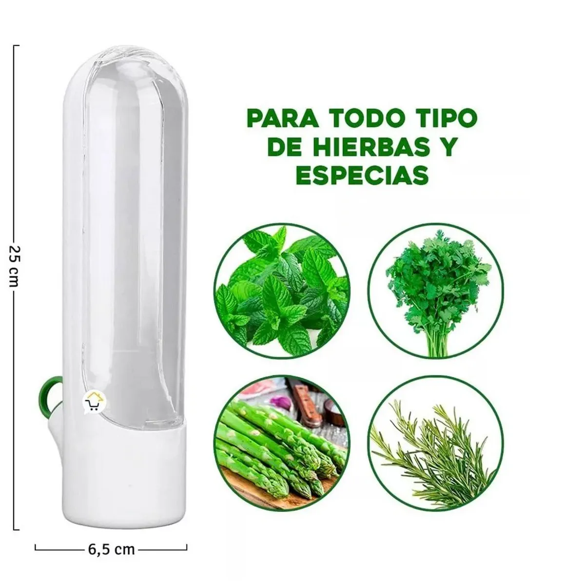 GENERICO - Consevador e hierbas para refrigerador