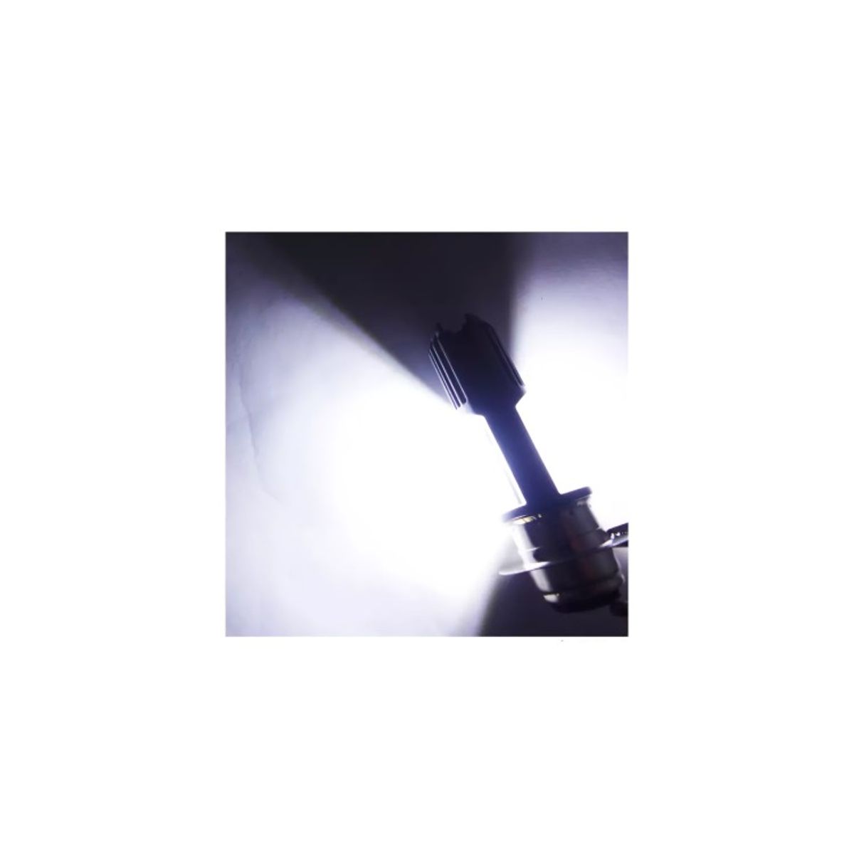 OEM - AMPOLLETA PARA MOTO 12 LED HJG MOD.P15D LUZ BLANCA 12/24V