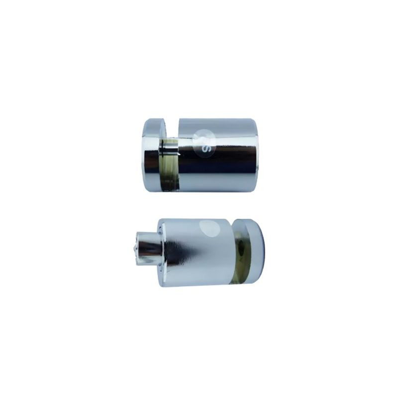 OEM - CANDADO PARA FRENO DISCO MINI REDONDO CROMADO CON 2 LLAVES