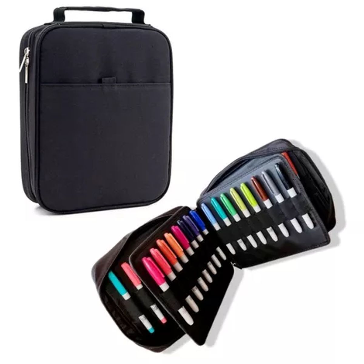 GENERICO - Estuche Organizador Para 48 Plumones Tipo Sharpie