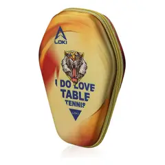 LOKI - Estuche Funda Dura Premium Paleta Ping Pong Tenis De Mesa