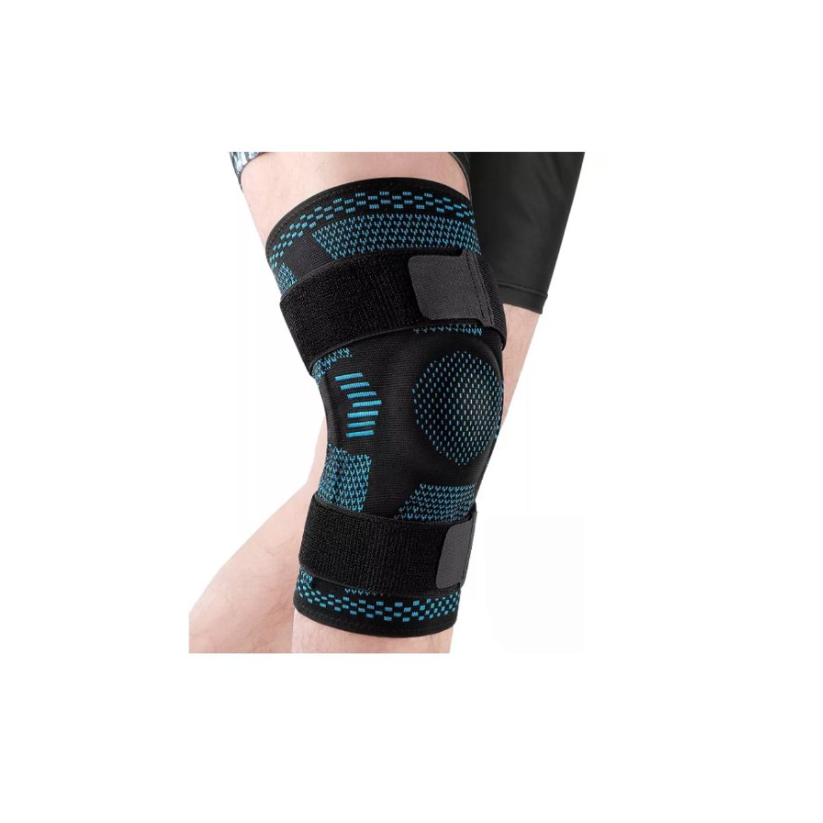 GENERICO - Pack X 2 Rodillera Elástica De Compresión Gym Para Deportes T L