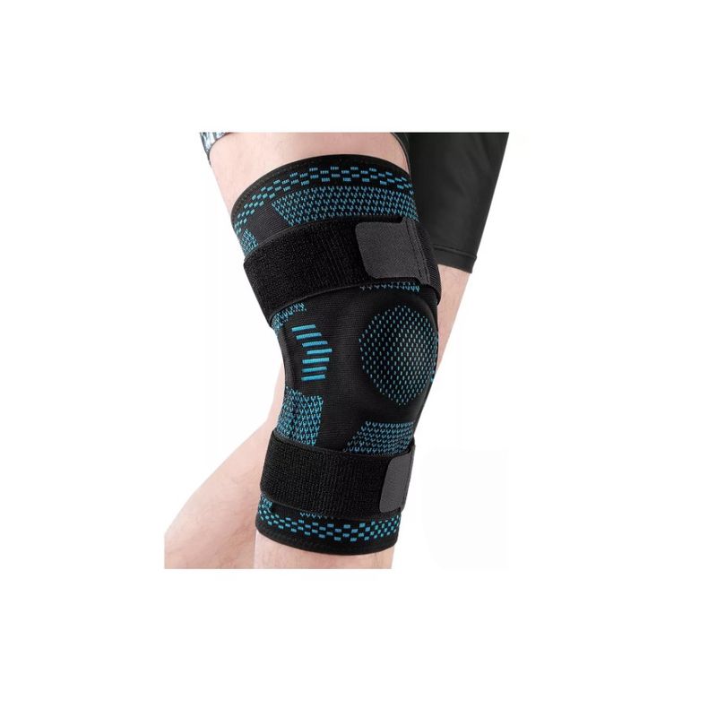 GENERICO - Pack X 2 Rodillera Elástica De Compresión Gym Para Deportes T L