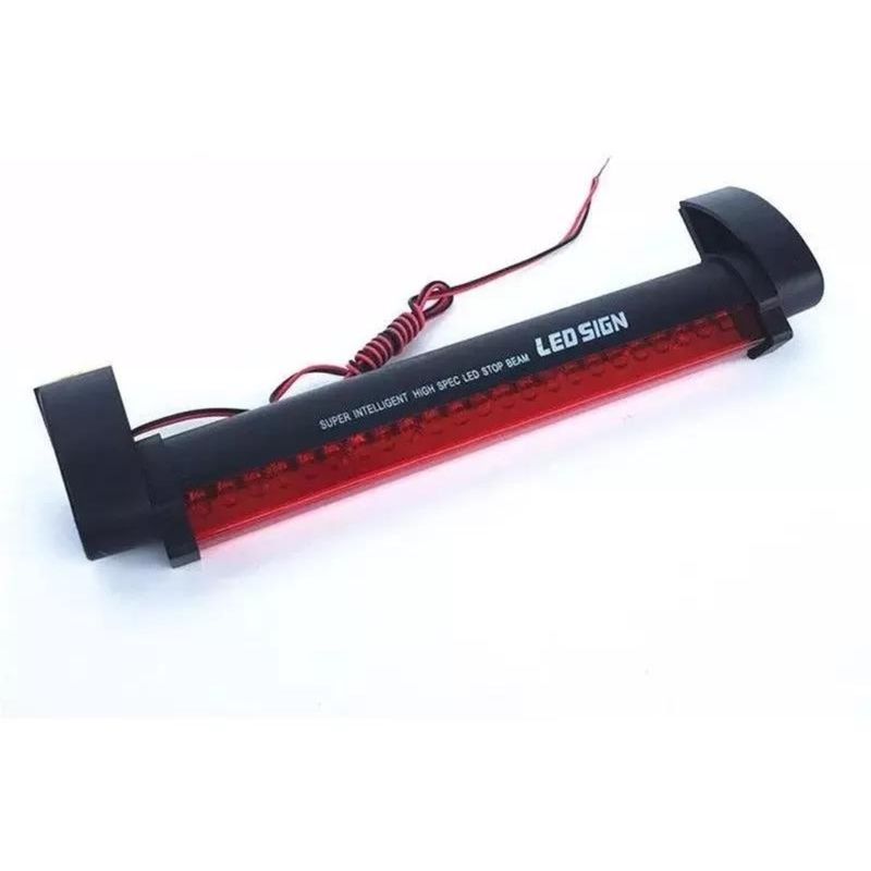 GENERICO - Tercera Luz Freno Universal Adhesivo 48 Led Auto 12 Voltios