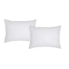 GENERICO - Par Fundas Almohadas Blancas 50x90 200 Hilos