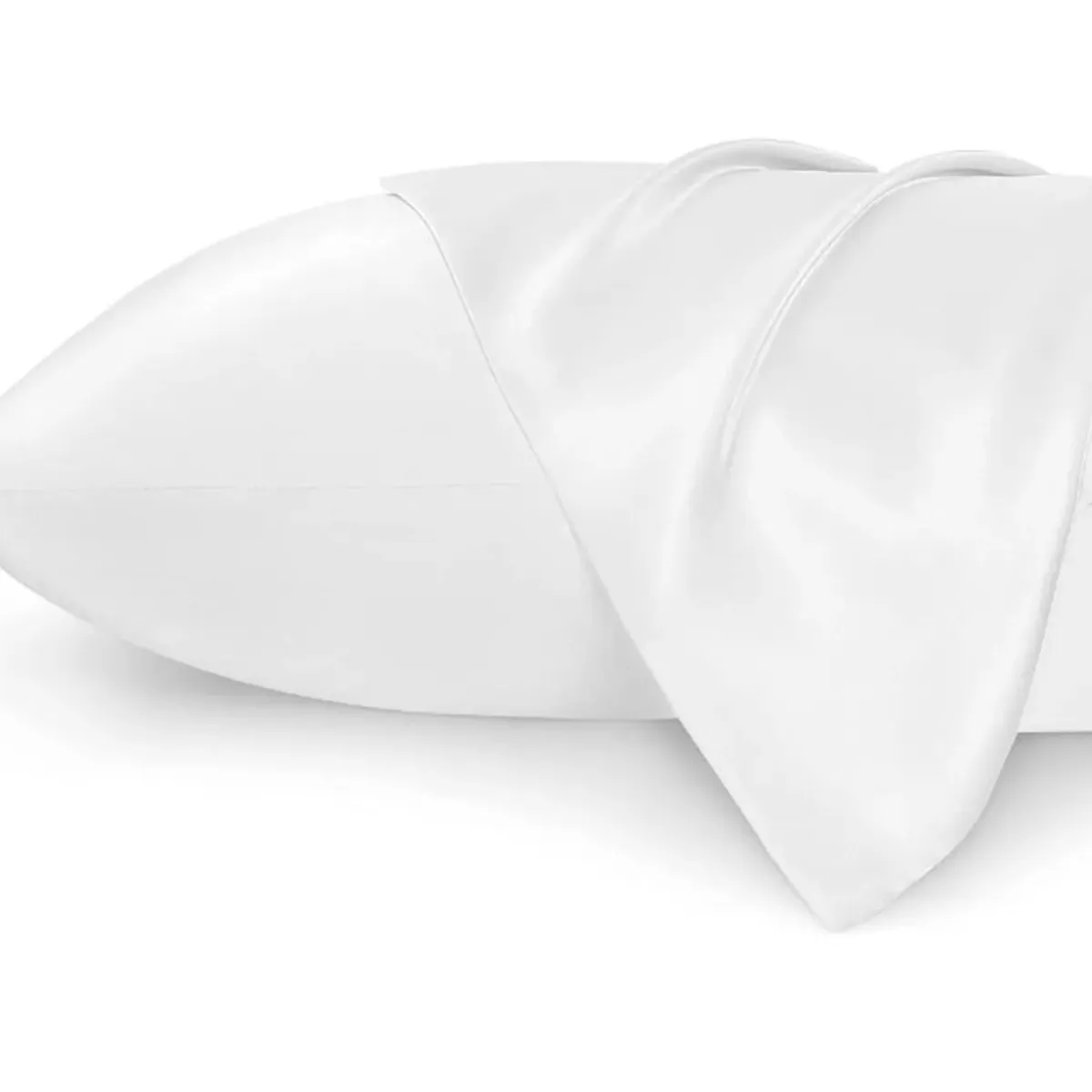 GENERICO - Set 2 Funda Almohada Satín Saten Tipo Seda 51x76cm