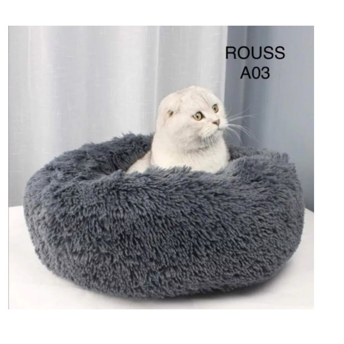 GENERICO - Cama Almohadón Antiestrés  Mascotas Gatos Perros De 80cm