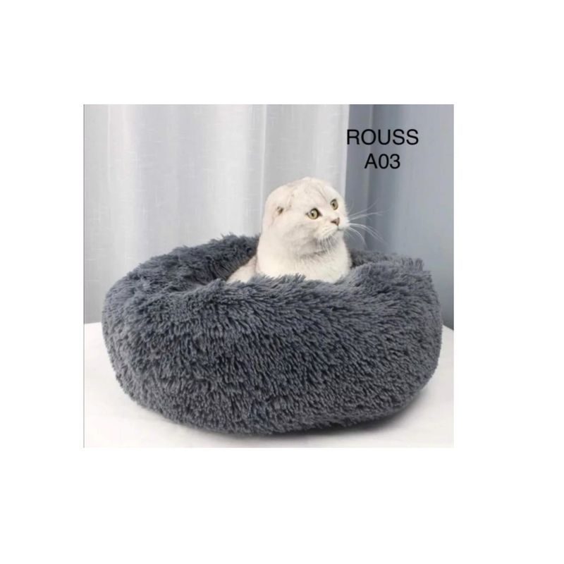 GENERICO - Cama Almohadón Antiestrés  Mascotas Gatos Perros De 80cm