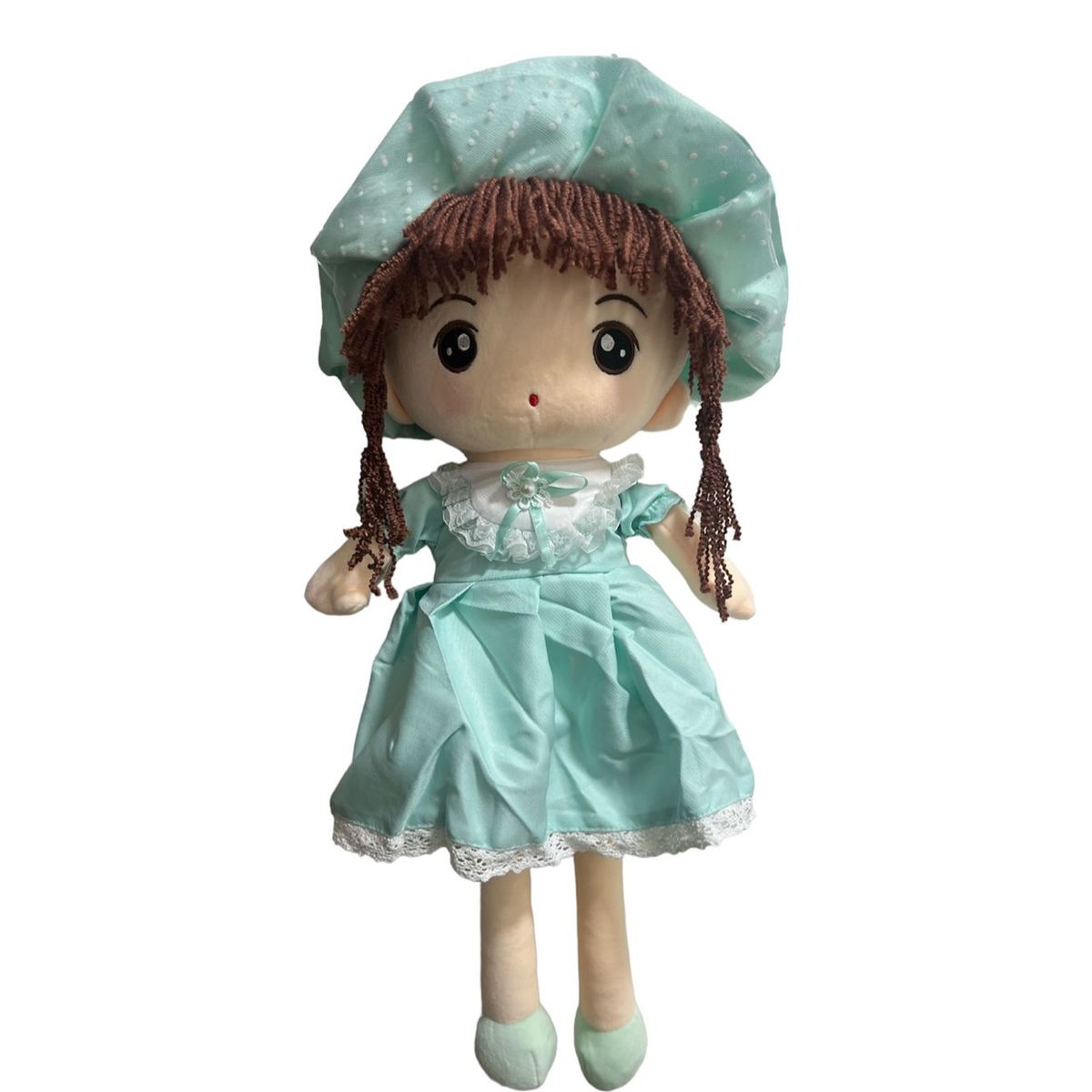 GENERICO - Muñeca De Trapo De Peluche Tierna Suave Lazo 65cm