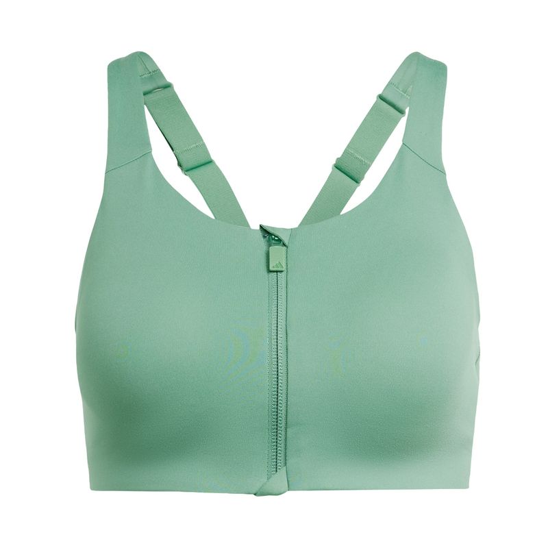 ADIDAS - Top Deportivo TLRD Impact Luxe Training Zip Soporte Alto