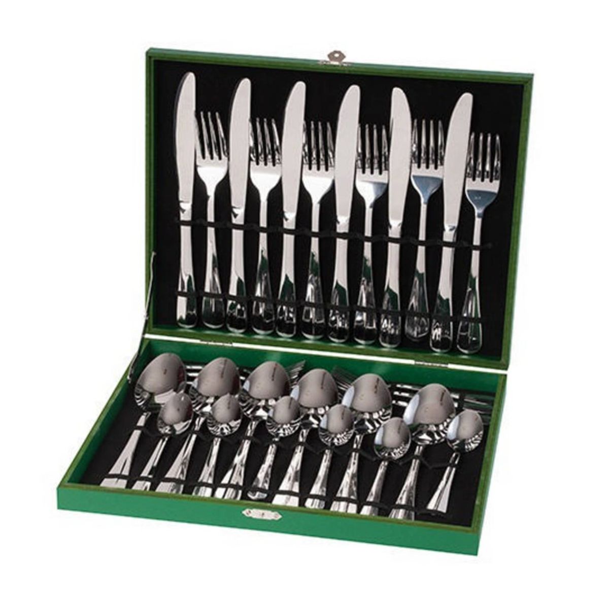 GENERICO - SET DE CUCHILLERIA 30 PIEZAS CAJA MALETIN