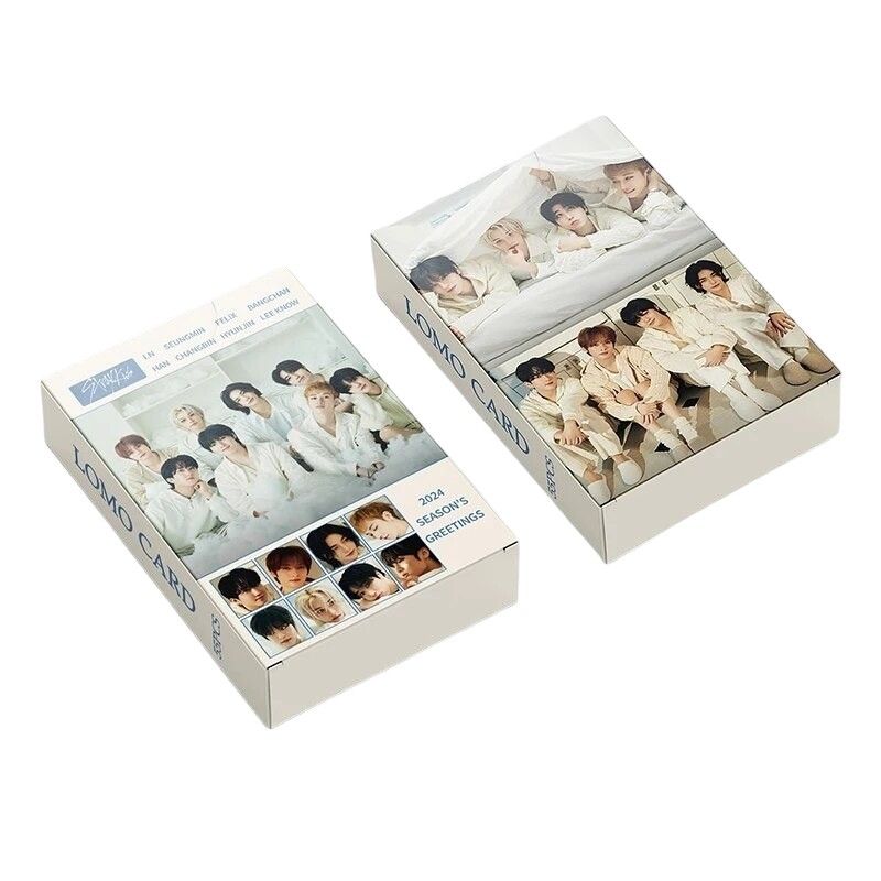 GENERICO - Photocards Kpop Stray Kids Season´s 2024 (set 55 photocards)