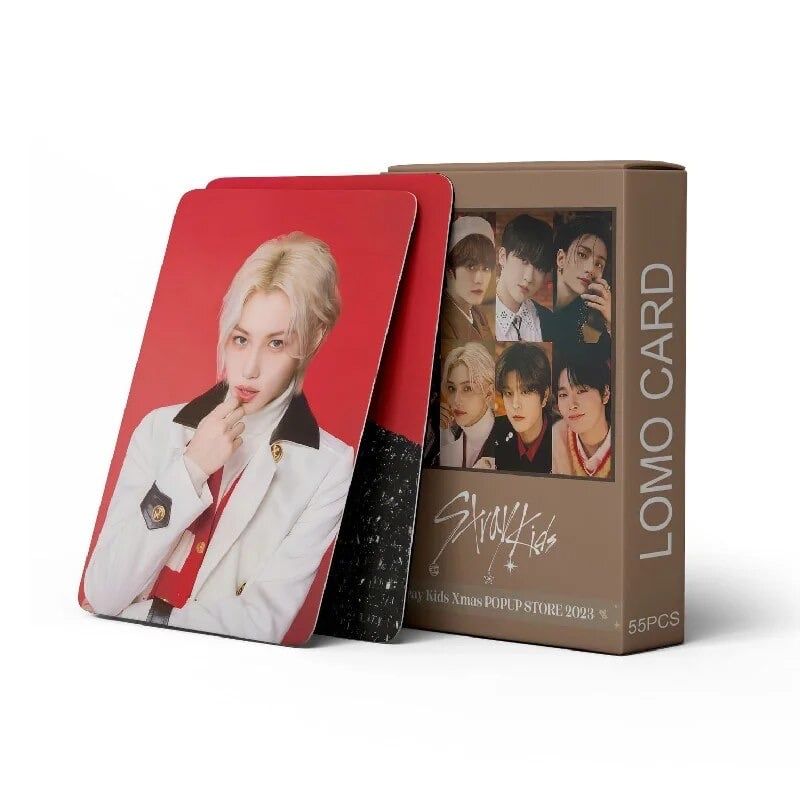 GENERICO - Photocards Kpop Stray Kids Xmas (set 55 photocards)