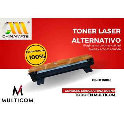 Imagen 2 del producto 1 Toner Alternativa TN1060 & Chinamate Para BROTHER HL-1202