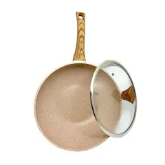 GENERICO - WOK CON TAPA OAK STONE 30CM