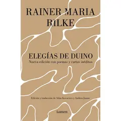 PENGUIN RANDOM HOUSE - LIBRO Elegías De Duino. Nueva Edi. Poemas Y Cartas Inéditos