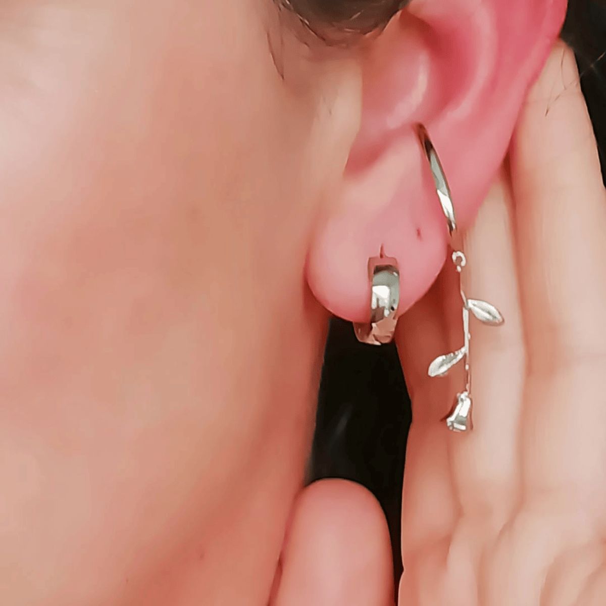 ELBAULDEJUMA - Aros clasicos sin genero hipoalergenicos kpop punk