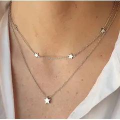 JOYAS VALDES GARCIA - Collar con varias estrellas