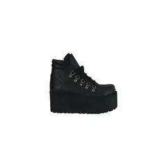 VANESSA GIL - BOTIN DE CUERO JOSEFA BLACK