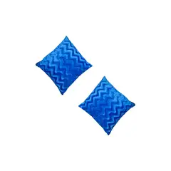 GENERICO - Pack 2 Cojines Rellenos Peludos Decorativos