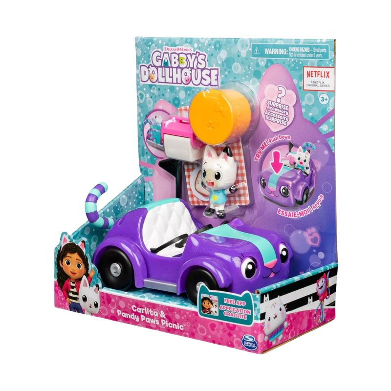 GENERICO - Auto Karlita Y Pandy La Casa De Muñecas De Gabby