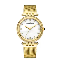 CLAUDE BERNARD - Reloj Dress Code Mujer Dorado