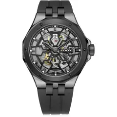 EDOX - Reloj Grey Skeleton Dial Automatic Hombre