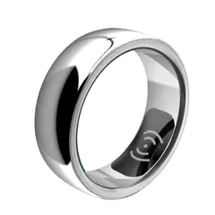 LIGE - Anillo inteligente con pulsómetro y oxímetro Plata - Talla 10