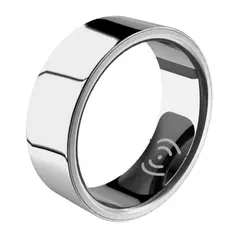 LIGE - Anillo inteligente con pulsómetro y oxímetro Plata - Talla 10