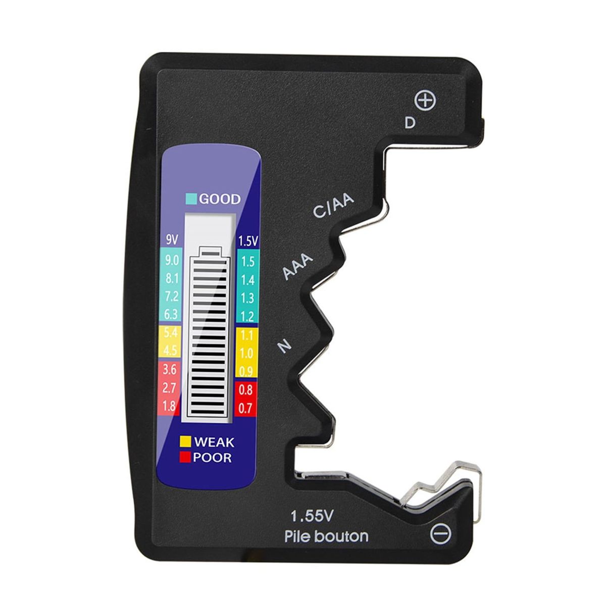 KUANGYE - Tester Digital Probador Para Pilas Baterias