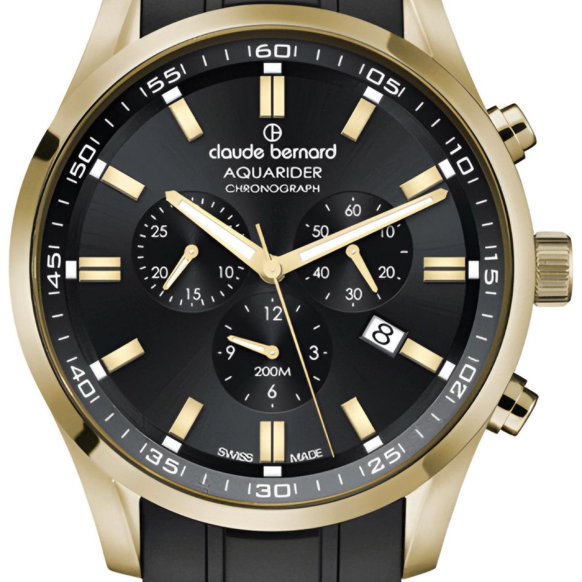 CLAUDE BERNARD - Reloj Claude Bernard Cronografo Verde Acero Hombre