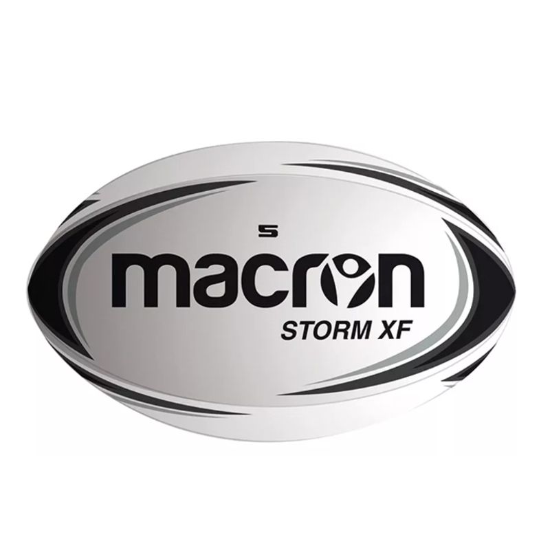 GENERICO - Balón De Rugby Macron Storm Xf Entrenamiento Blanco-negro