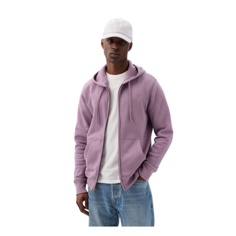 GAP - Polerón Logo Con Cierre Morado GAP