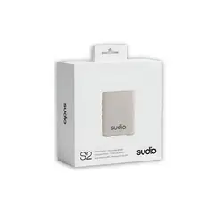 SUDIO - Parlante Premium S2 TWS Bluetooth White Edition 7H
