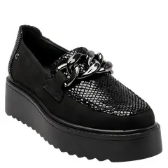 POLLINI - Zapato Casual Mujer Negro