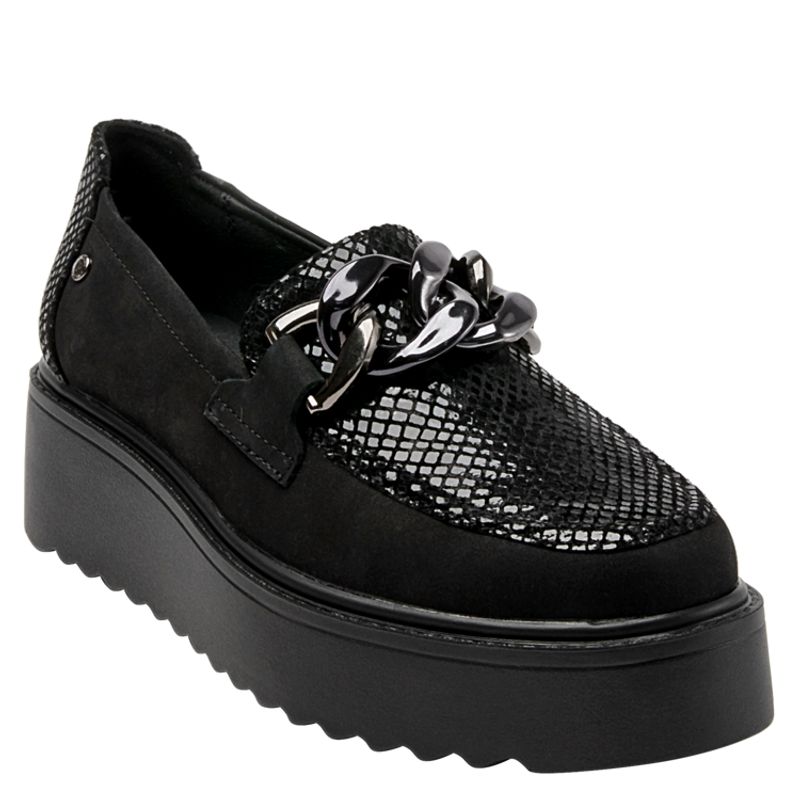 POLLINI - Zapato Casual Mujer Negro Pollini
