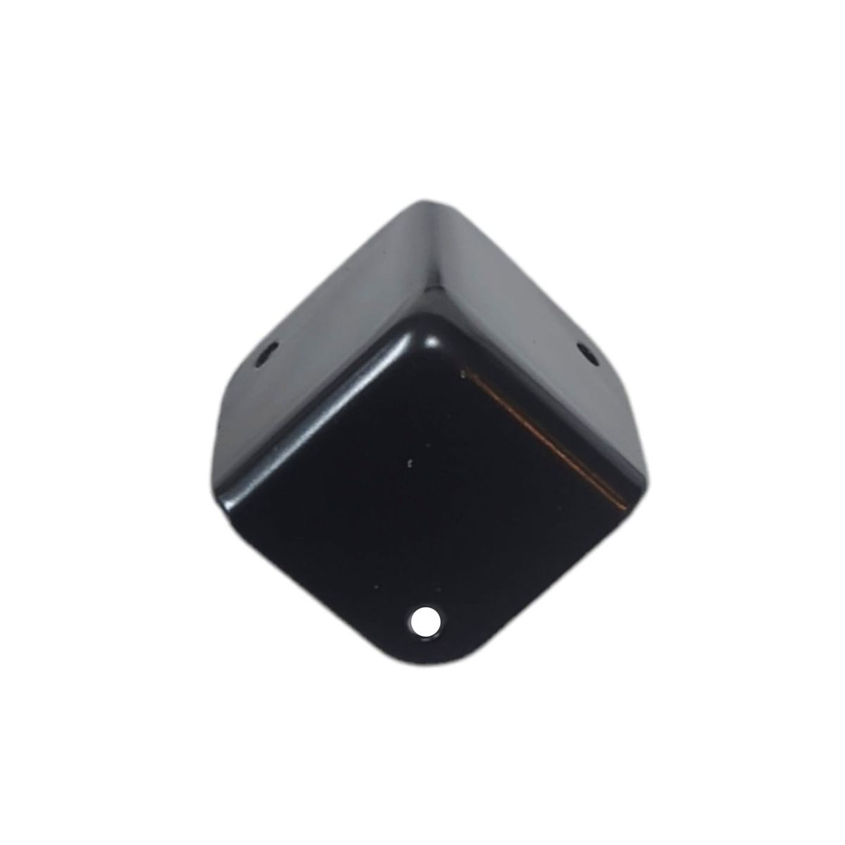 MEKSE - ESQUINERO METALICO RECTO CHICO NEGRO