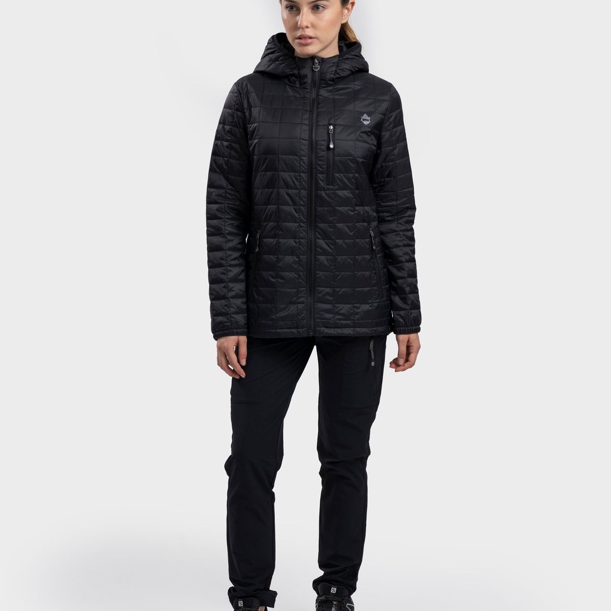GNOMO - Chaqueta Eco Alner Mujer Black Gnomo