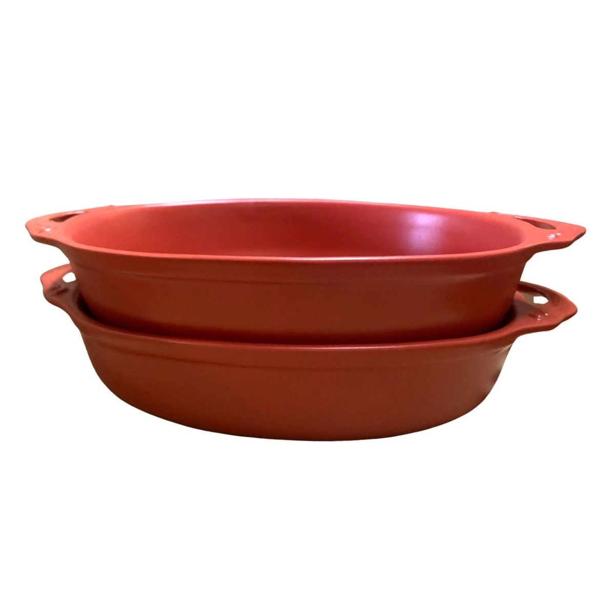 GENERICO - Set 2 fuente de cerámica tipo GRES- ATK-004