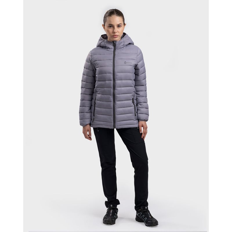 GNOMO - Chaqueta Hoodie Eco Padwi Mujer Lilac Gnomo.-