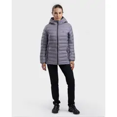 GNOMO - Chaqueta Hoodie Eco Padwi Mujer Lilac Gnomo.-