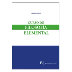EDITORIAL HAMMURABI - CURSO DE FILOSOFÍA ELEMENTAL