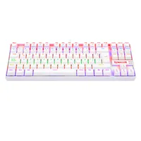 Teclado Gamer Kumara K552 Rainbow White Switch Red Español