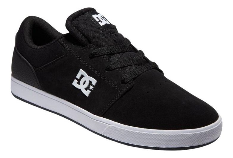 Zapatilla Hombre Dc Crisis 2 Suede Negro-blanco