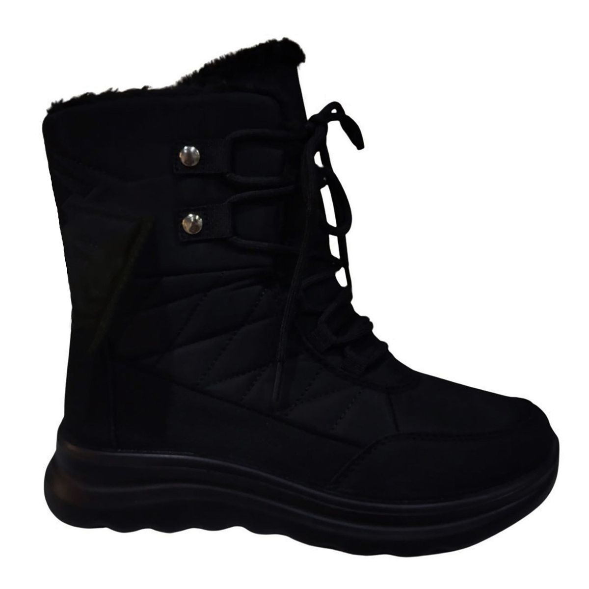 STRONG - Bota Negra Impermeable Chiporro