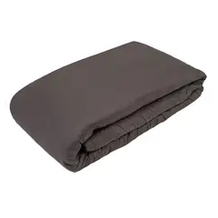 VERKEN - Manta Pesada + Cobertor / 1.5 Plazas/Single - 6 Kg - Gris Noche